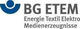 Logo Berufsgenossenschaft Energie Textil Elektro Medienerzeugnisse